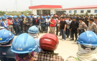 TKA PUKUL PEKERJA LOKAL MEMICU AKSI UNJUK RASA