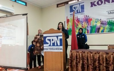 SAMBUTAN SISTER ANNIE ADVIENTO DARI INDUSTRIALL KANTOR SINGAPURA