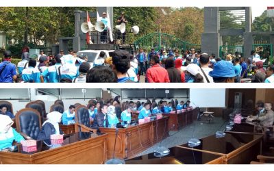 UPK MENGGELIAT, SPN BOGOR LAKUKAN PERLAWANAN