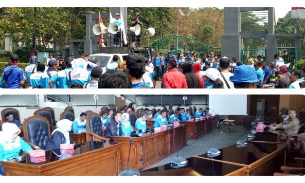 UPK MENGGELIAT, SPN BOGOR LAKUKAN PERLAWANAN