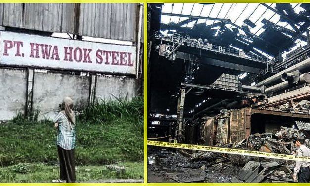 LEDAKAN Di PT HWA HOK STEEL TELAN KORBAN JIWA