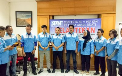 PELANTIKAN PENGURUS PSP SPN PT CAS PERIODE 2018-2021