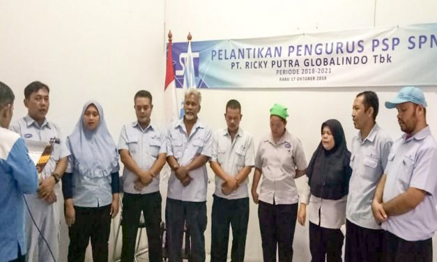 PSP SPN PT RICKY PUTRA GLOBALINDO MASA BAKTI 2018-2021