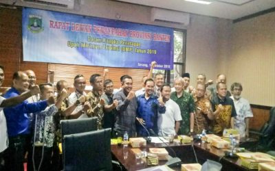SP/SB BEDA PENDAPAT DENGAN APINDO DAN PEMERINTAH TENTANG UMP BANTEN 2019
