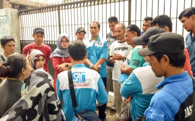 UNJUK RASA LANJUTAN PEKERJA PT SAHABAT UNGGUL INTERNASIONAL