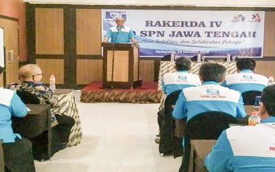 RAKERDA IV DPD SPN PROVINSI JAWA TENGAH