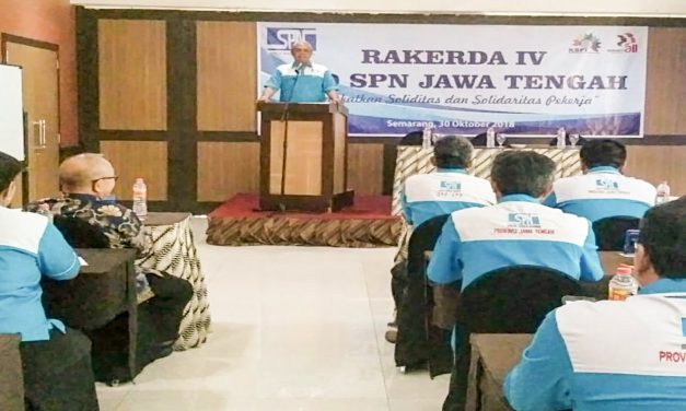 RAKERDA IV DPD SPN PROVINSI JAWA TENGAH