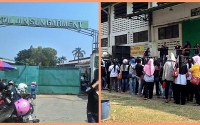 GAJI BURUH PT IL JIN SUN MASIH DIHUTANG