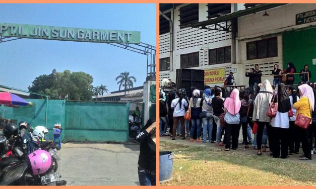 BURAMNYA MASA DEPAN BURUH PT IL JIN SUN GARMENT PURWAKARTA