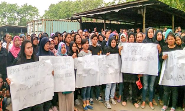 AKHIRNYA SISA 83 PEKERJA PT KAHOINDAH CITRAGARMENT TAMBUN MENYERAH
