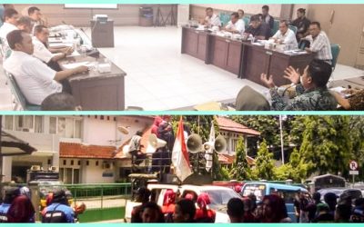 UNRAS BURUH KABUPATEN BOGOR TOLAK UMK 2019 BERDASAR PP NO 78/2015