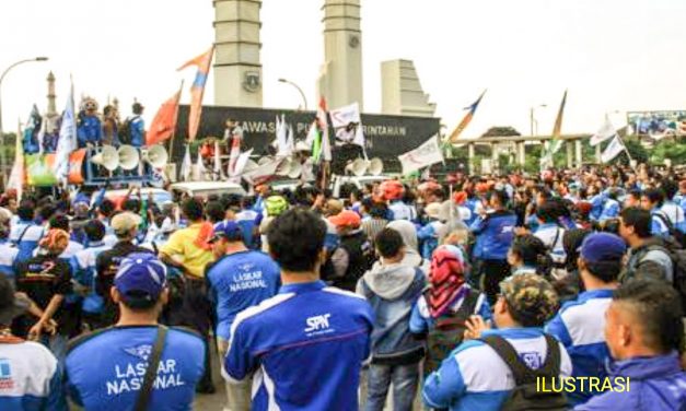 UMK GAK SESUAI HARAPAN, BURUH BANTEN AKAN KEJAR GUBERNUR