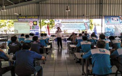 PELATIHAN DASAR ORGANISASI PSP SPN KABUPATEN TANGERANG