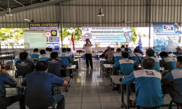 PELATIHAN DASAR ORGANISASI PSP SPN KABUPATEN TANGERANG