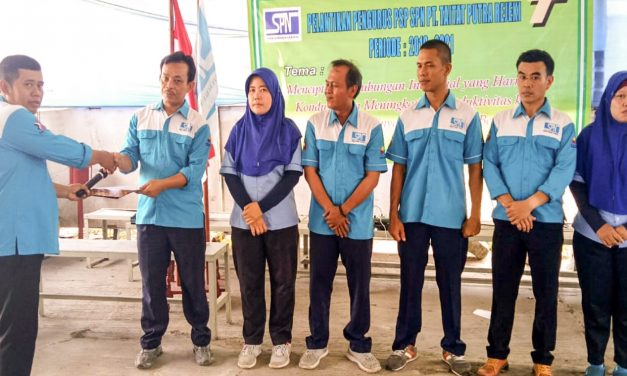 PELANTIKAN PENGURUS PSP SPN PT TAITAT PUTRA REJEKI KABUPATEN BOGOR