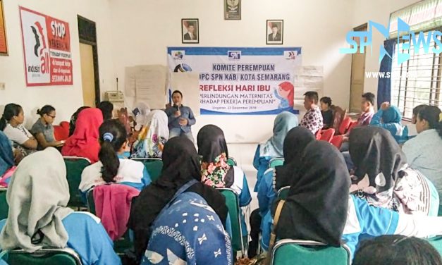 KETUA BIDANG POLITIK  SPN PUJI SANTOSO SAPA PEREMPUAN SEMARANG