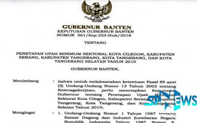 UMSK PROVINSI BANTEN TELAH DISYAHKAN