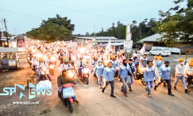 MOGOK KERJA RIBUAN BURUH KAWASAN IMIP MOROWALI