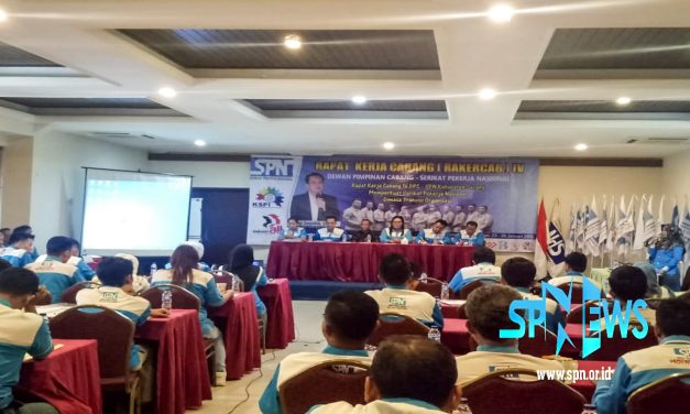 RAPAT KERJA CABANG IV DPC SPN KABUPATEN SERANG PERIODE 2014 – 2019