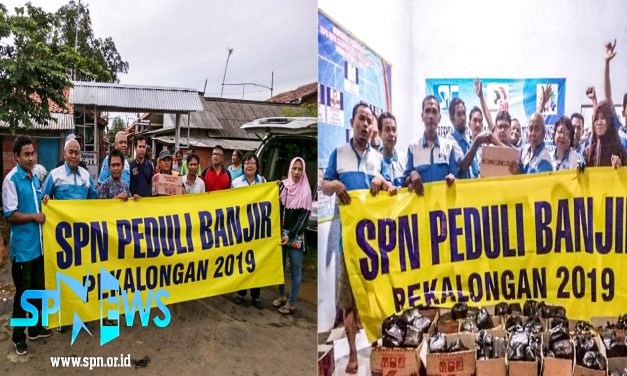 SOLIDARITAS DPP SPN UNTUK ANGGOTA KORBAN BANJIR PEKALONGAN