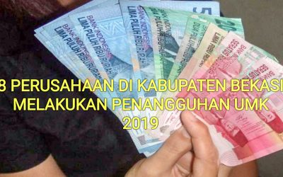8 PERUSAHAAN MENANGGUHKAN UPAH DI KABUPATEN BEKASI
