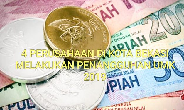 4 PERUSAHAAN MENANGGUHKAN UPAH DI KOTA BEKASI