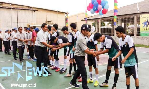 PEMBUKAAN TURNAMEN FOOTSAL PT ACTEM 2019