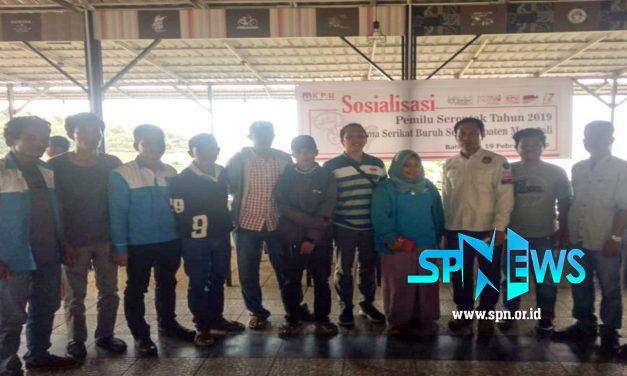 SOSIALISASI PEMILU UNTUK BURUH PT IMIP
