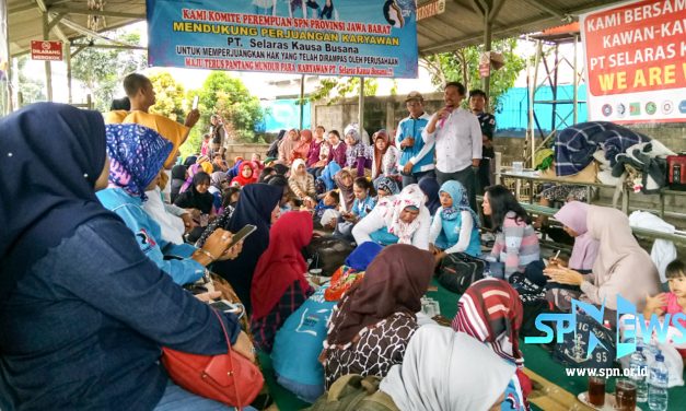 AKSI SOLIDARITAS KP INDUSTRIALL DAN KP SPN UNTUK BURUH SKB