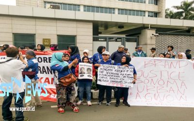AKSI UNJUK RASA PT SKB DI KEMNAKER DAN KEDUBES KOREA SELATAN