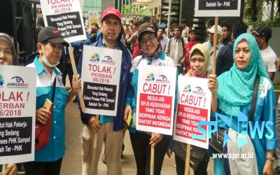 BURUH TUNTUT PERBAIKAN LAYANAN BPJS KESEHATAN