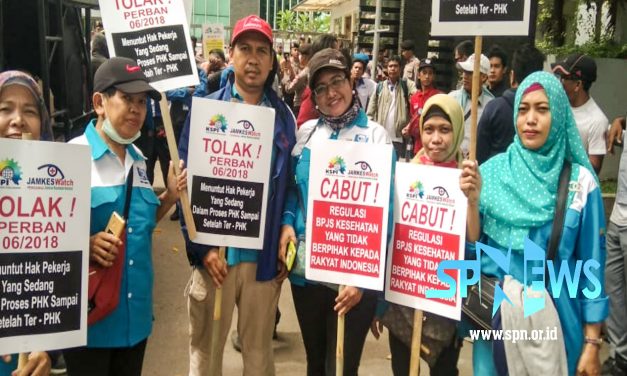 BURUH TUNTUT PERBAIKAN LAYANAN BPJS KESEHATAN