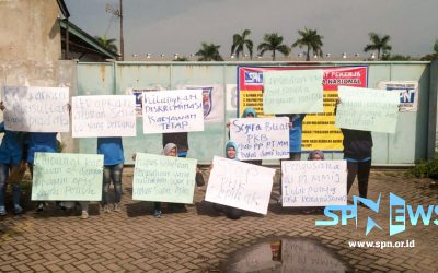 SPN KABUPATEN GRESIK UNRAS DI PT MULTI MEGAH INDAH JAYA