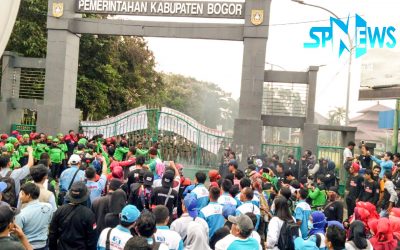 HARI KE 3 UNRAS UMSK, BUPATI KABUPATEN BOGOR TETAP ENGGAN KETEMU BURUH