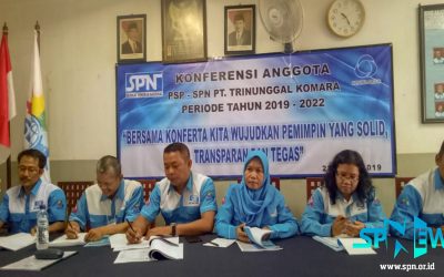 PEMBUKAAN KONFERTA VIII PSP SPN PT TRINUNGGAL KOMARA