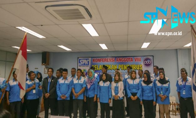 PELANTIKAN PENGURUS PSP SPN PT KAWASAN INDUSTRI NIKOMAS GEMILANG PERIODE 2019 – 2023
