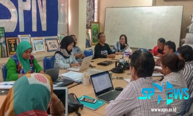 KOORDINASI TEAM KAMPANYE INTERNASIONAL DENGAN DPP SPN