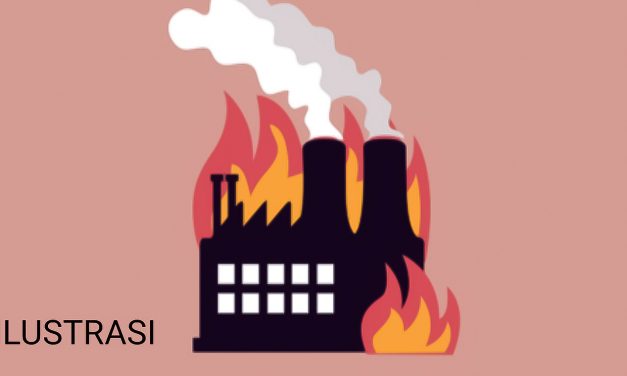 PABRIK KOREK API DI BINJAI TERBAKAR TEWASKAN PULUHAN ORANG