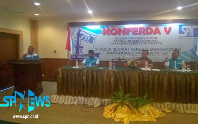 ABU TAUKIT TERPILIH KEMBALI MENJADI KETUA DPD SPN DI YOGYAKARTA