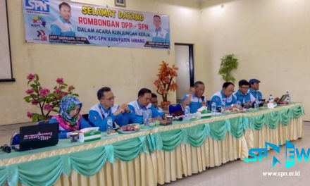 KUNJUNGAN DPP SPN KE SPN KABUPATEN SERANG