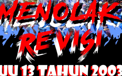 SPN KABUPATEN MOROWALI TOLAK REVISI UU NO 13/2003
