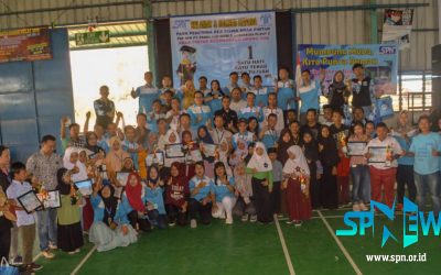 PEMBAGIAN BEASISWA KEPADA ANAK ANGGOTA YANG BERPRESTASI DI PSP SPN PT PWI 2
