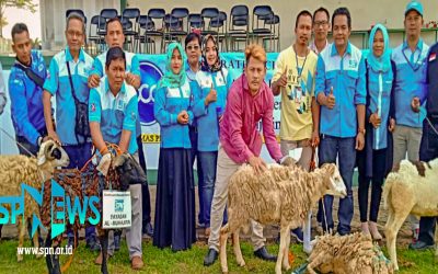 PEMBAGIAN HEWAN QURBAN PSP SPN KAWASAN INDUSTRI NIKOMAS GEMILANG