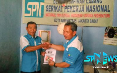 KUNJUNGAN KERJA DPP SPN KE DPC SPN JAKARTA BARAT