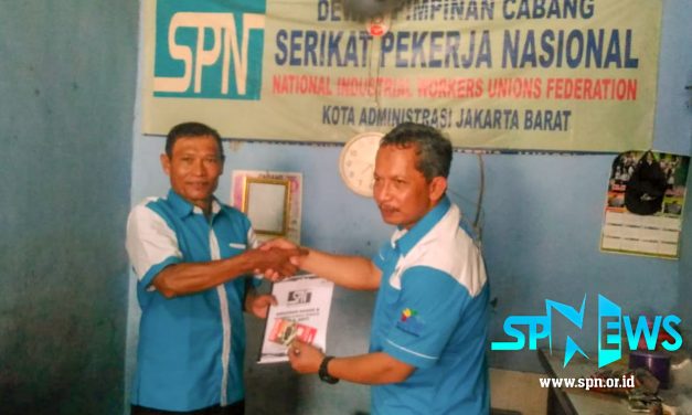 KUNJUNGAN KERJA DPP SPN KE DPC SPN JAKARTA BARAT