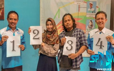 PENGAMBILAN NOMER BAKAL CALON KETUA DPD SPN BANTEN