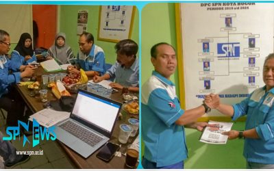 KUNJUNGAN KERJA DPP SPN KE DPC SPN KOTA BOGOR