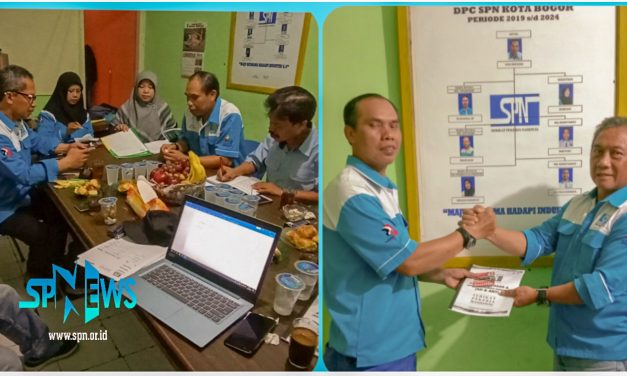 KUNJUNGAN KERJA DPP SPN KE DPC SPN KOTA BOGOR