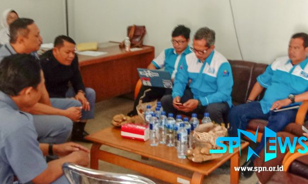 KUNJUNGAN KERJA DPP SPN KE PSP SPN PT POLYPIN CANGGIH KABUPATEN SUMEDANG