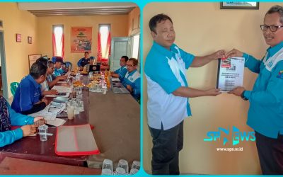 KUNJUNGAN KERJA DPP SPN KE DPC SPN KABUPATEN BANDUNG